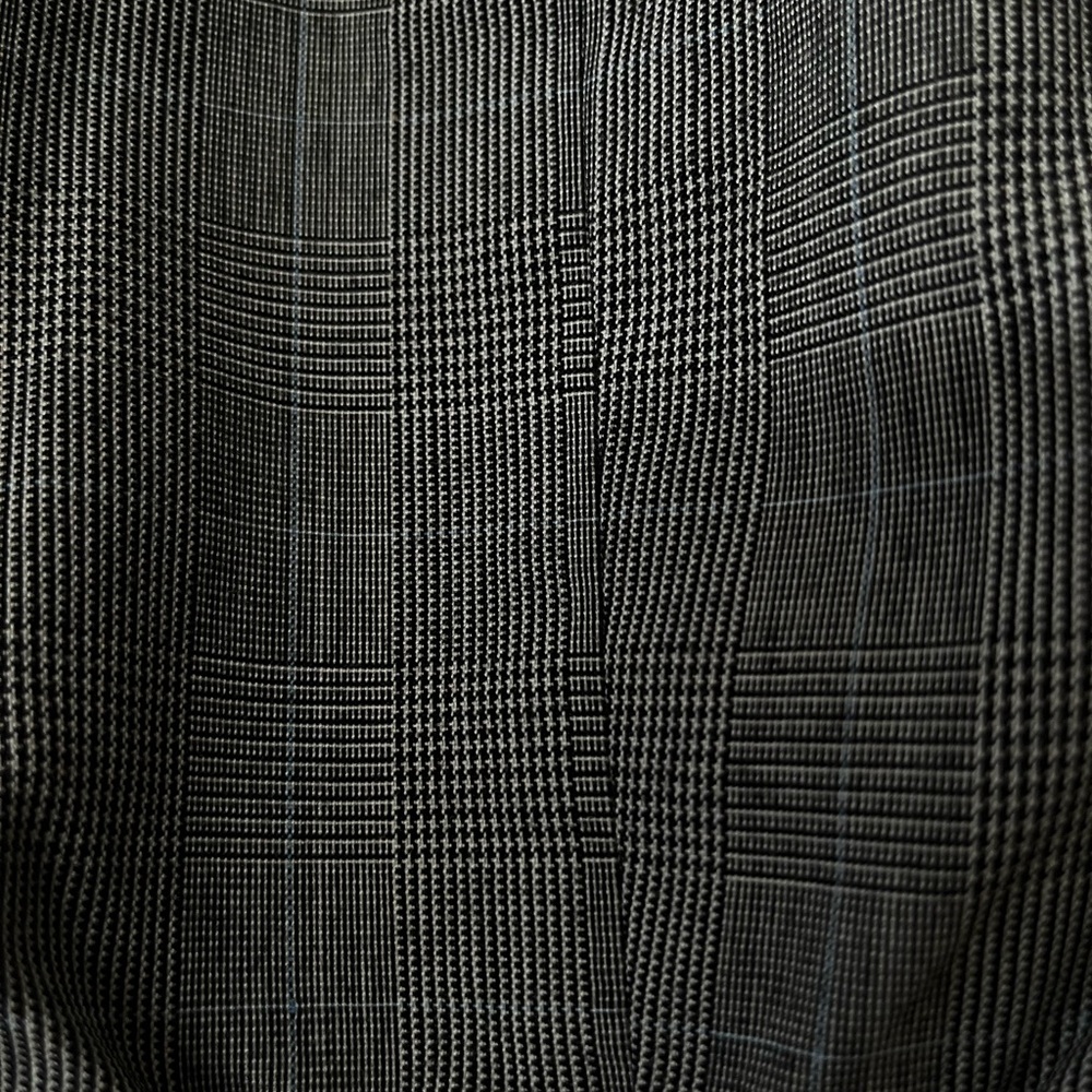 Casual Corner Women’s Petite Black Plaid Pants